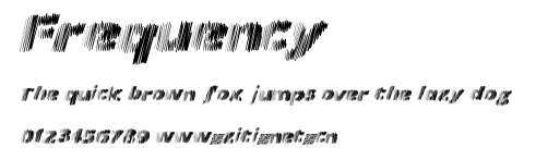 Frequency.ttf字體轉換器圖片