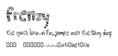 Frenzy.otf字體轉換器圖片