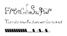 FrenchSugar.ttf字體轉換器圖片