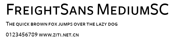 FreightSans MediumSC.ttf字體轉換器圖片