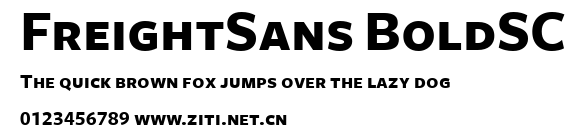 FreightSans BoldSC.ttf字體轉換器圖片