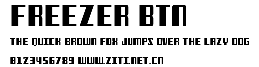 Freezer BTN.ttf字體轉換器圖片