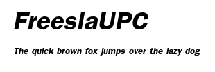FreesiaUPC.ttf字體轉換器圖片