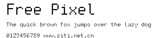 Free Pixel.ttf字體轉換器圖片