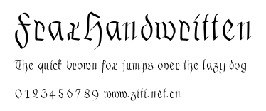 FraxHandwritten.ttf