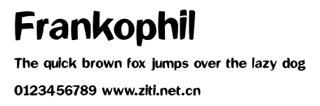 Frankophil.ttf字體轉換器圖片