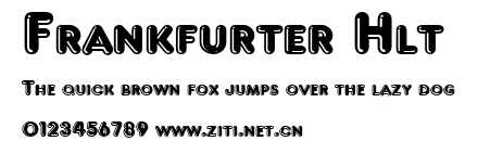 Frankfurter Hlt.ttf字體轉換器圖片