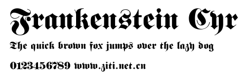 Frankenstein Cyr.ttf