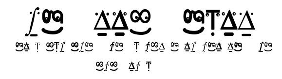 FranKleinFaces.ttf字體轉換器圖片