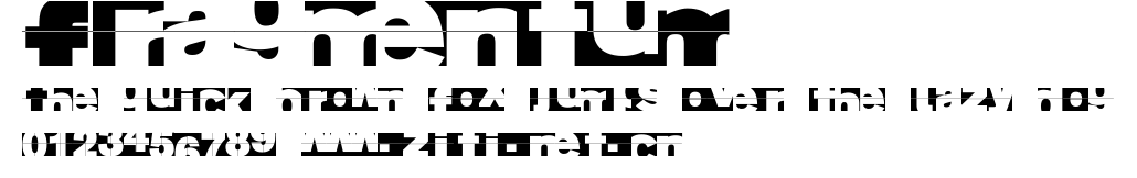 FragmentuM.ttf字體轉換器圖片