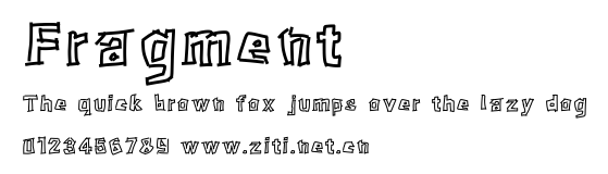 Fragment.ttf字體轉換器圖片