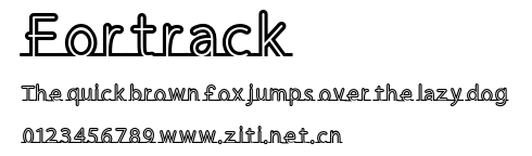 Fortrack.otf字體轉換器圖片