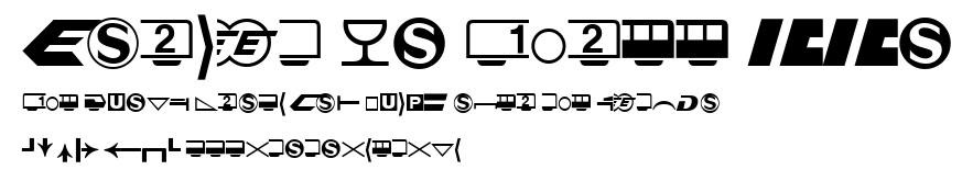 Format Pi Three SSi.ttf字體轉換器圖片