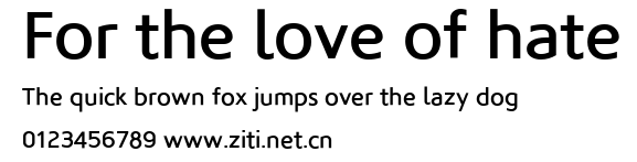 For the love of hate.ttf字體轉換器圖片