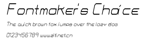 Fontmaker's Choice.ttf字體轉換器圖片