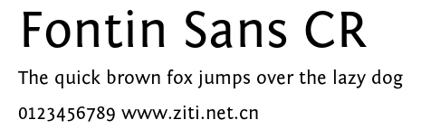 Fontin Sans CR.ttf字體轉換器圖片