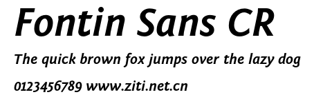 Fontin Sans CR.ttf字體轉換器圖片