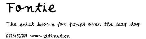 Fontie.ttf字體轉換器圖片