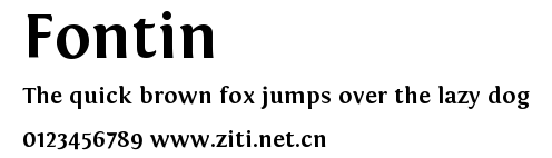 Fontin.ttf字體轉換器圖片