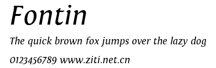 Fontin.ttf字體轉換器圖片