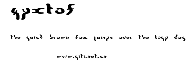 ZyxTof.ttf字體轉換器圖片