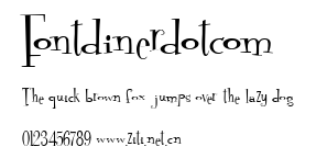 Fontdinerdotcom.ttf字體轉換器圖片