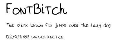 FontBitch.ttf字體轉換器圖片