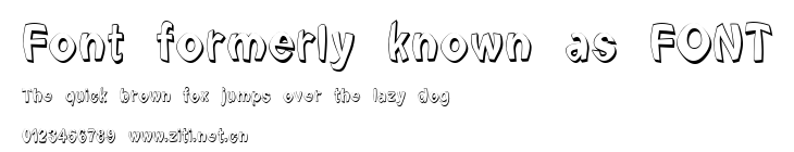 Font formerly known as FONT.ttf字體轉換器圖片