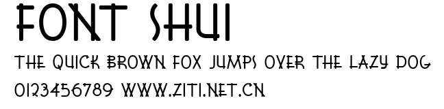 Font Shui.ttf字體轉換器圖片