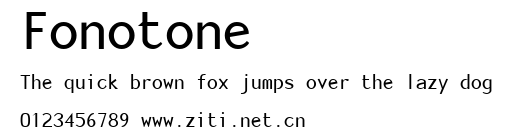 Fonotone.ttf字體轉換器圖片