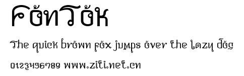 FonTok.ttf字體轉換器圖片
