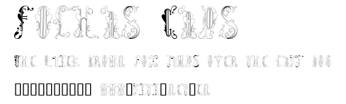 Folhas Caps.ttf字體轉換器圖片