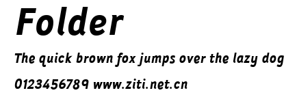 Folder.ttf字體轉換器圖片