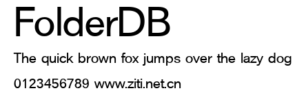 FolderDB.ttf字體轉換器圖片