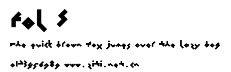 Fol S.ttf字體轉換器圖片