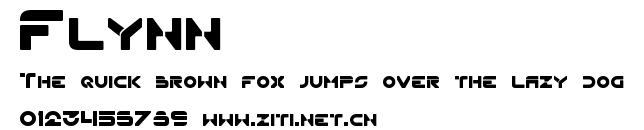 Flynn.ttf字體轉換器圖片