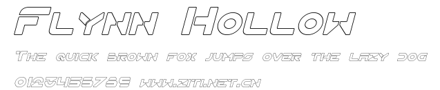 Flynn Hollow.ttf字體轉換器圖片