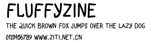 FluffyZine.ttf字體轉換器圖片