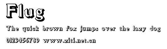 Flug.ttf字體轉換器圖片