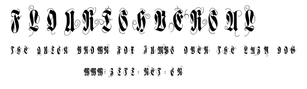 FlourishVersal.ttf字體轉換器圖片