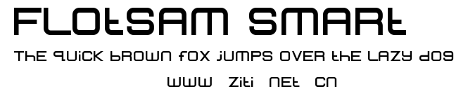 Flotsam Smart.ttf字體轉換器圖片