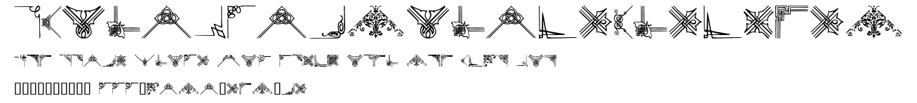 FloridVictorianOrnament.ttf字體轉換器圖片