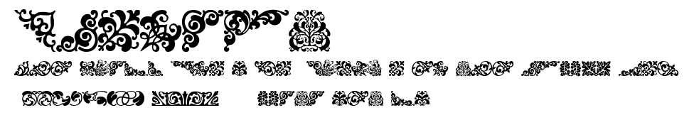 Floriat.ttf字體轉換器圖片