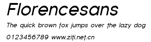 Florencesans.ttf字體轉換器圖片