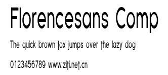 Florencesans Comp.ttf字體轉換器圖片