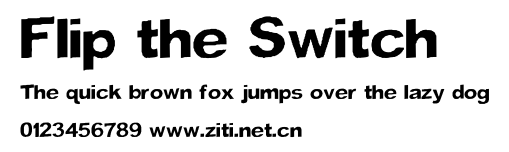 Flip the Switch.ttf字體轉換器圖片