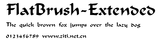 FlatBrush-Extended.ttf