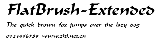 FlatBrush-Extended.ttf
