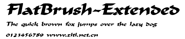 FlatBrush-Extended.ttf