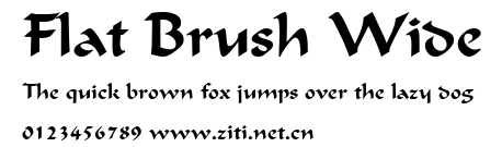 Flat Brush Wide.ttf